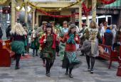 Littleborough clog dancers - East Lancashire Railway