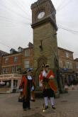 Don Evans Town Crier with Nikki Hennessy Mayor West Lancashire