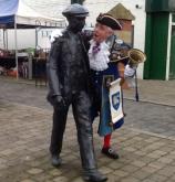 Mike Chapman and friend Leyland Market